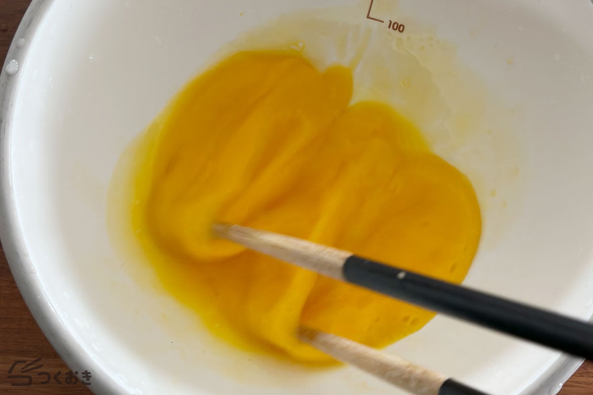 簡単ふわふわ！基本の中華風卵スープの手順写真その1